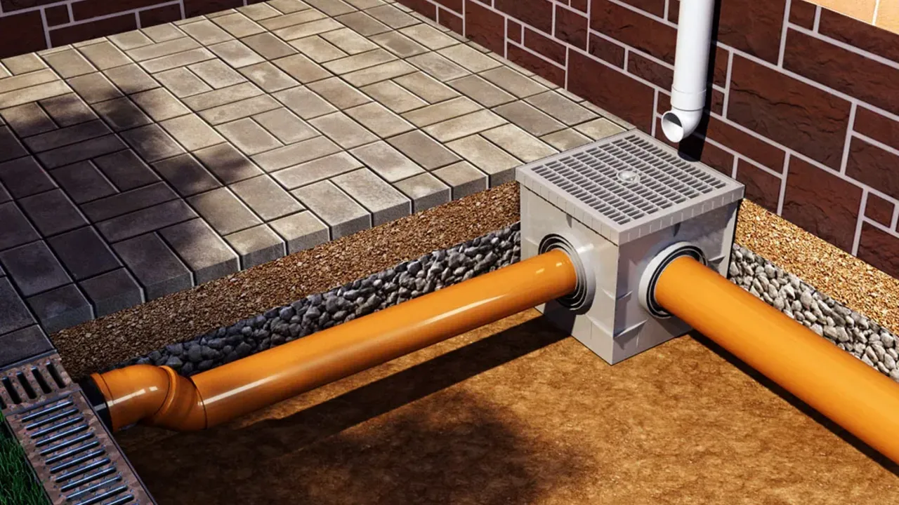 Монтаж дренажной системы