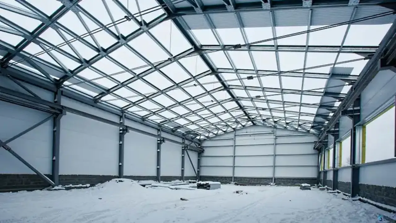 Холодный прямостенный ангар