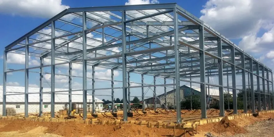 Каркасный ангар