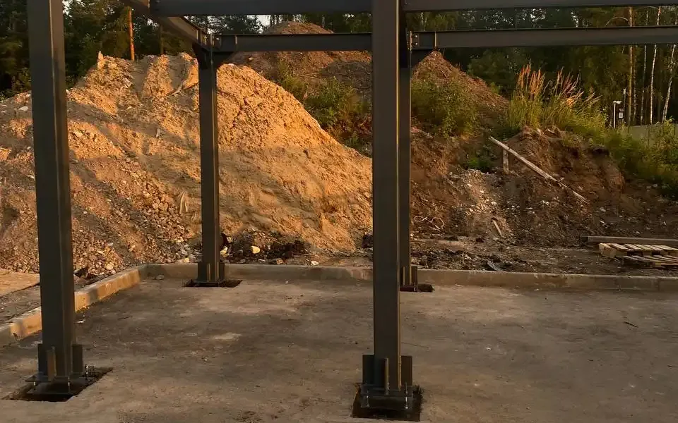 Строительство промышленного здания