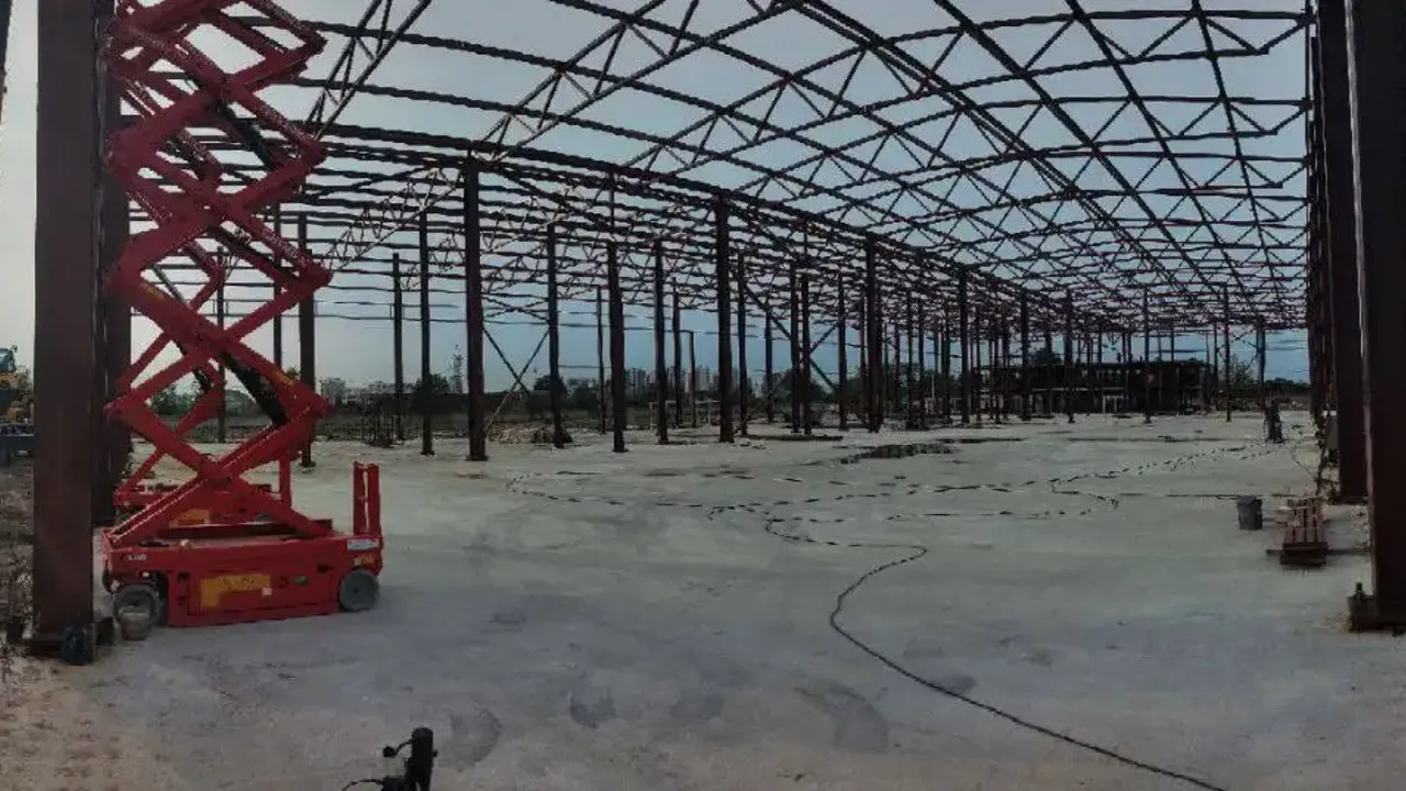 Фасад промышленного здания