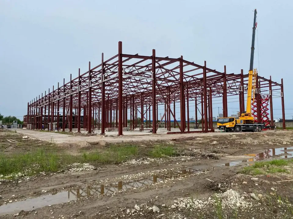 Готовый промышленный ангар