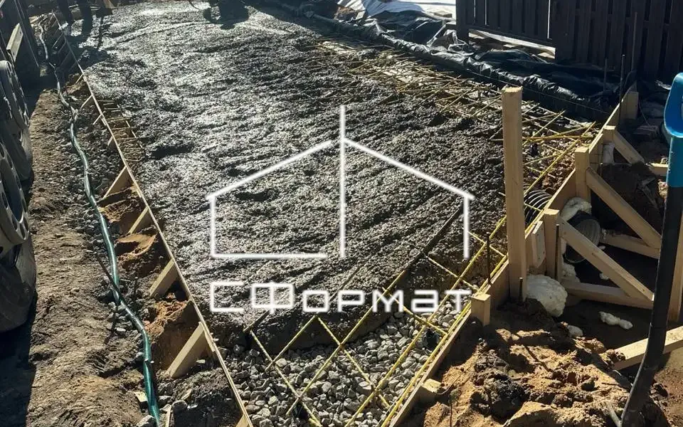 Строительный проект — монолитная плита