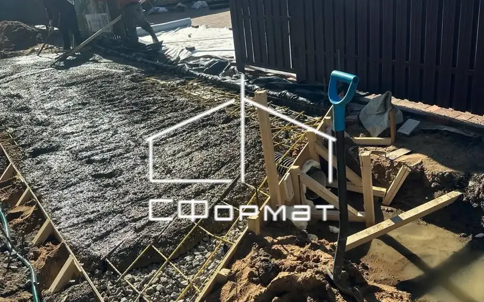 Строительный проект — монолитная плита