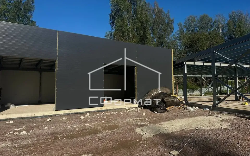 Строительный проект — монтаж металлоконструкции