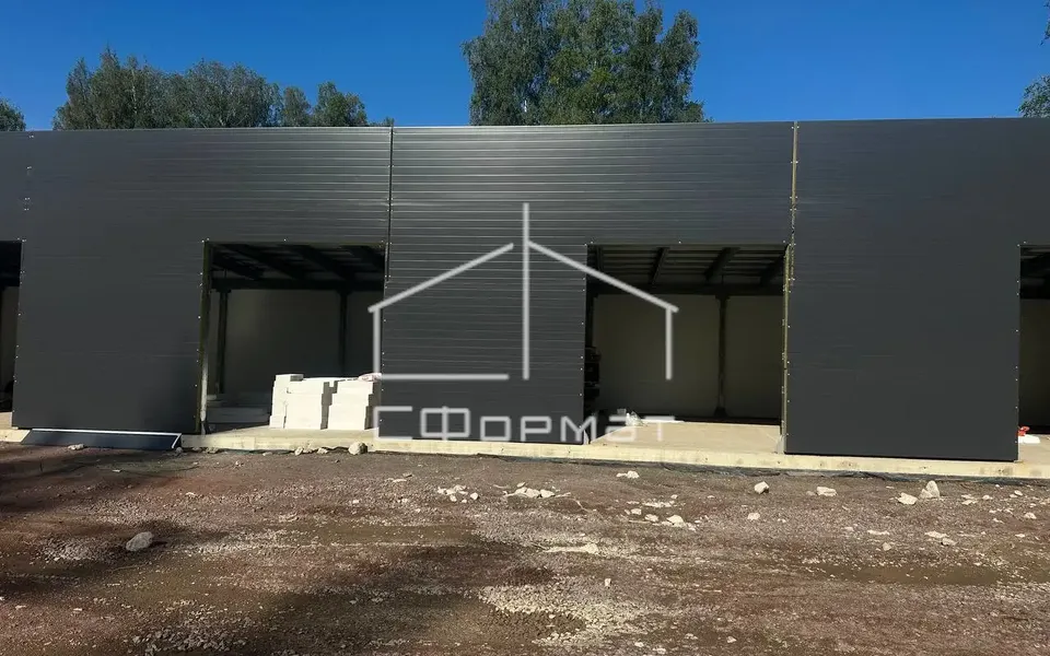 Строительный проект — монтаж металлоконструкции