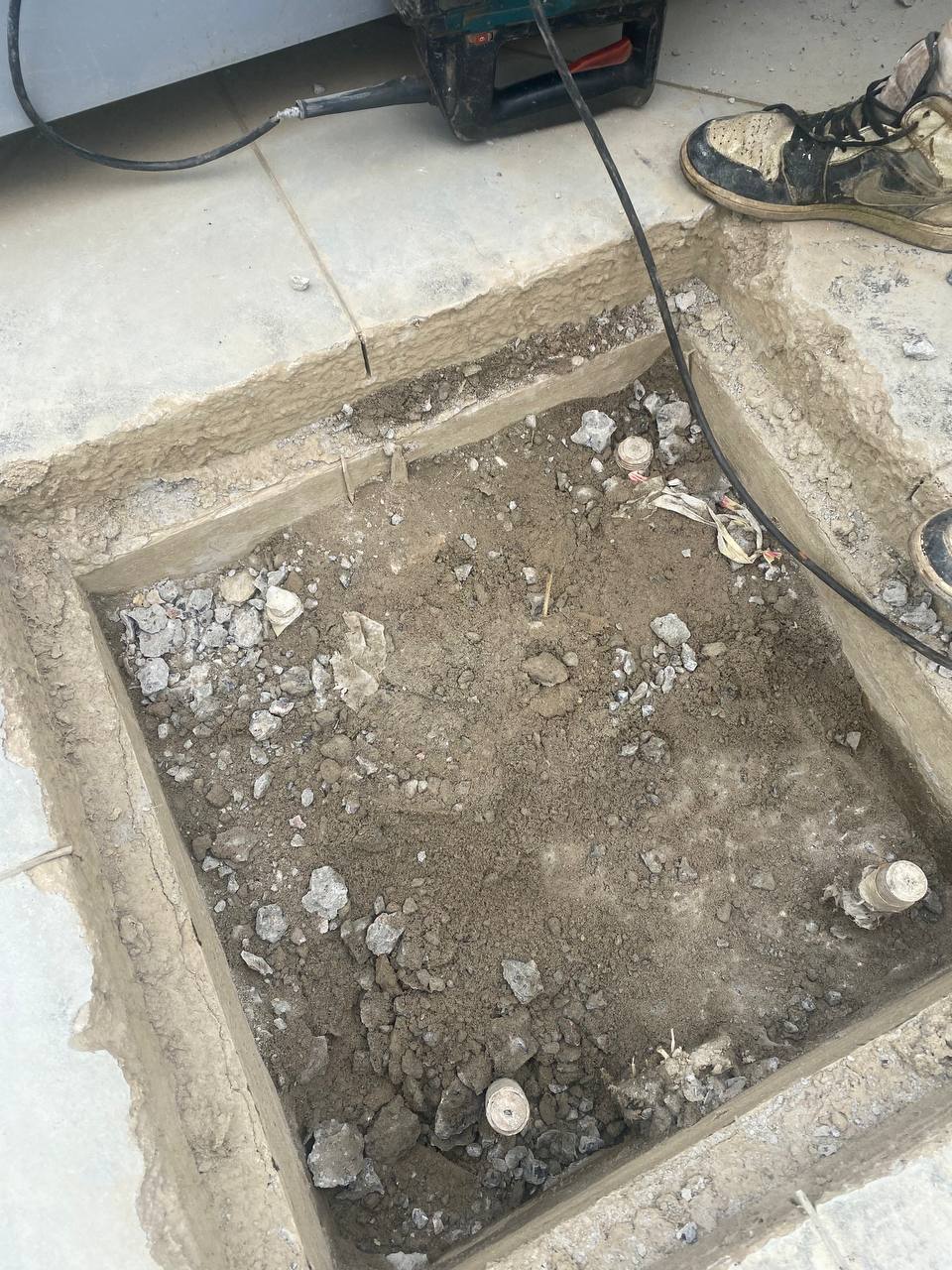 Строительный проект — восстановление анкеров