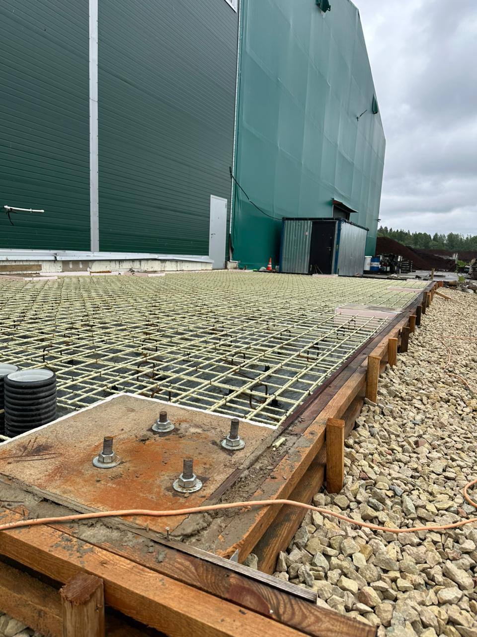 Строительный проект — устройство фундамента