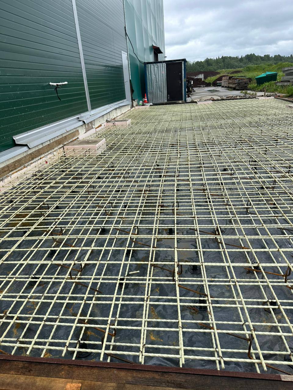 Строительный проект — устройство фундамента